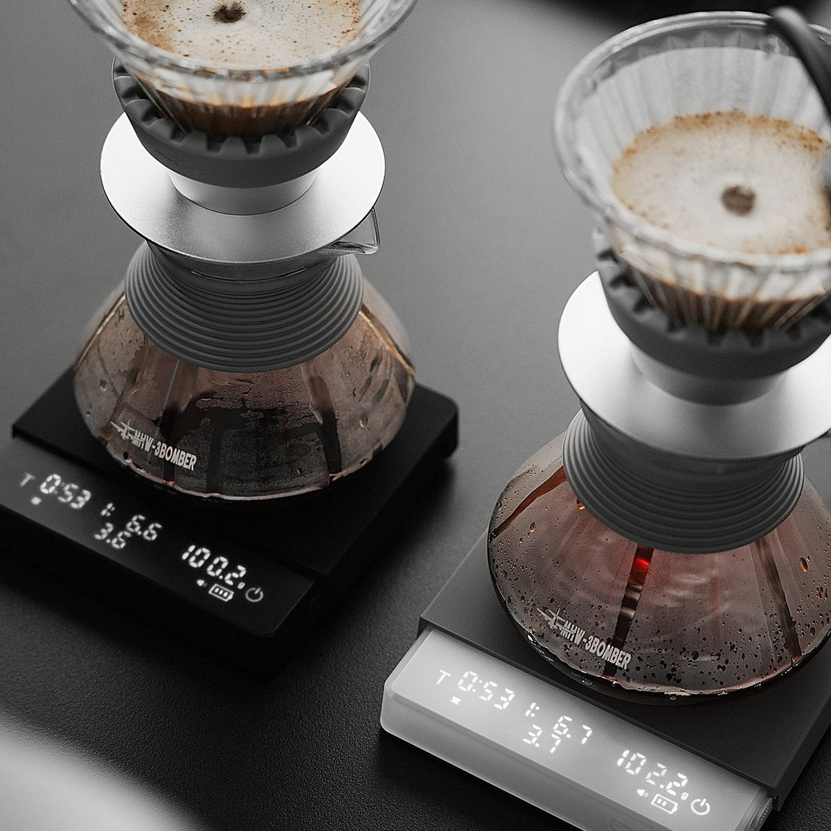 Báscula Para Café 3.0 Pro Negro Es6027b Mhw-3bomber
