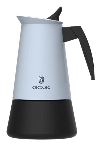 Cafetera Cecotec Piccolina 600 Azul Claro/Negro, 300 Ml I 6 Tazas 8435484001090.0