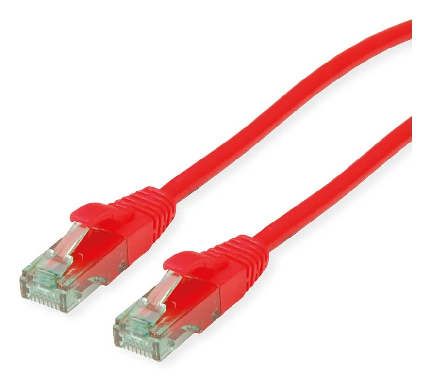 Roline Rm Cable De Red Cat.6a Utp, Rot, 1 M