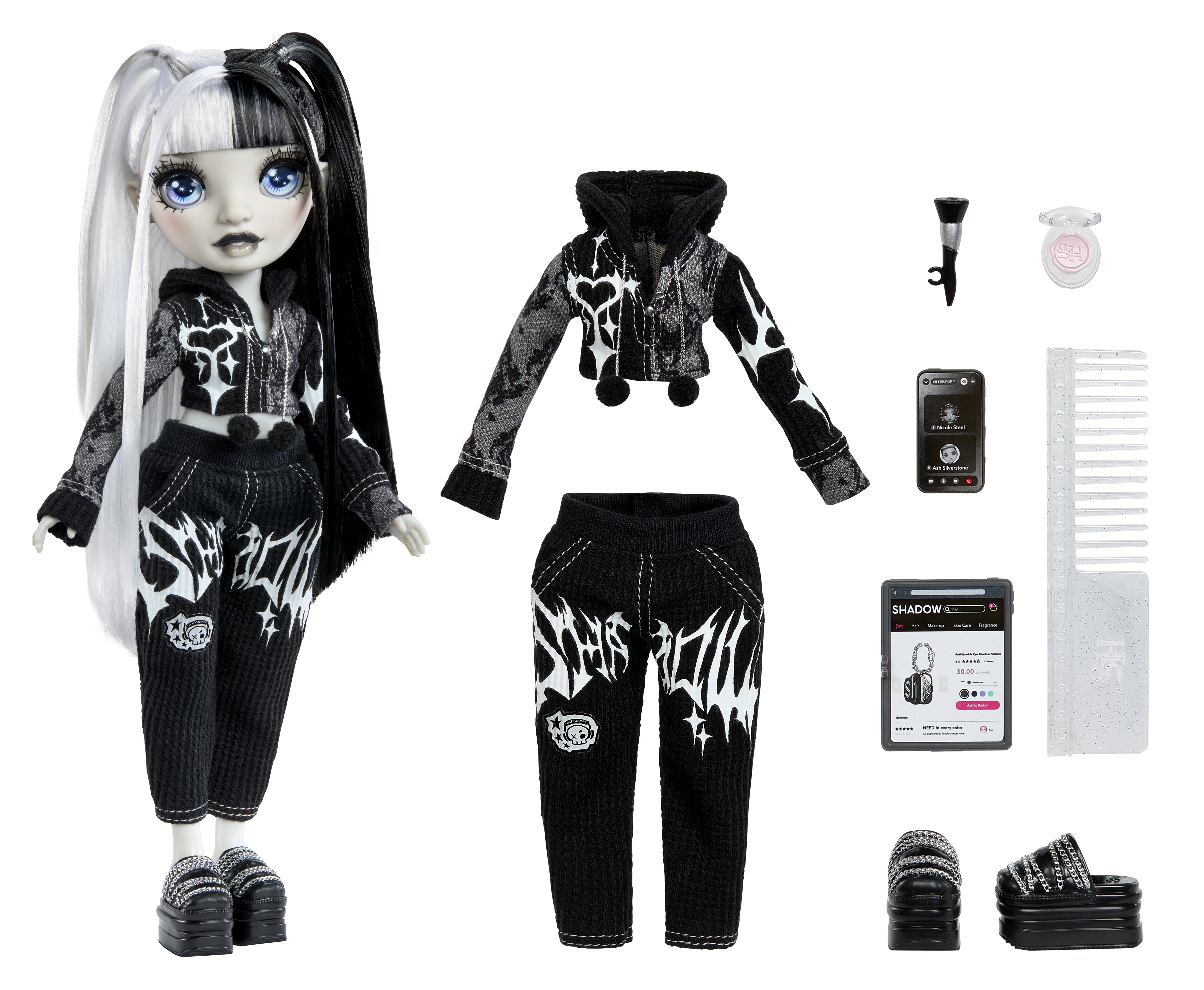 Muñeca Heather Fashion Doll Girls Night Shadow High