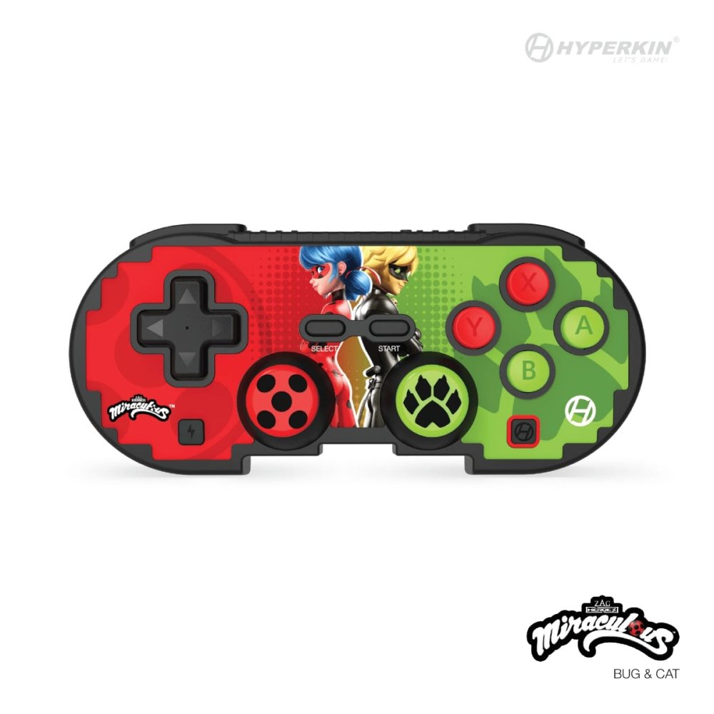 EAN 0810007714424 - Hyperkin Pixel Art Verde, Rojo Bluetooth Gamepad Nintendo Switch, Nintendo Switch Lite, Nintendo Switch O imagen 1
