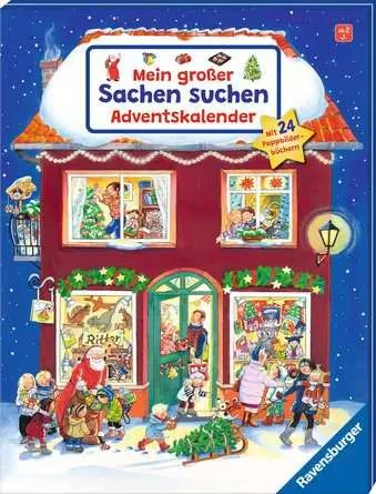 Ravensburger Mis Grandes Cosas Buscan Calendario De Adviento, Libro De Aprendizaje 42142