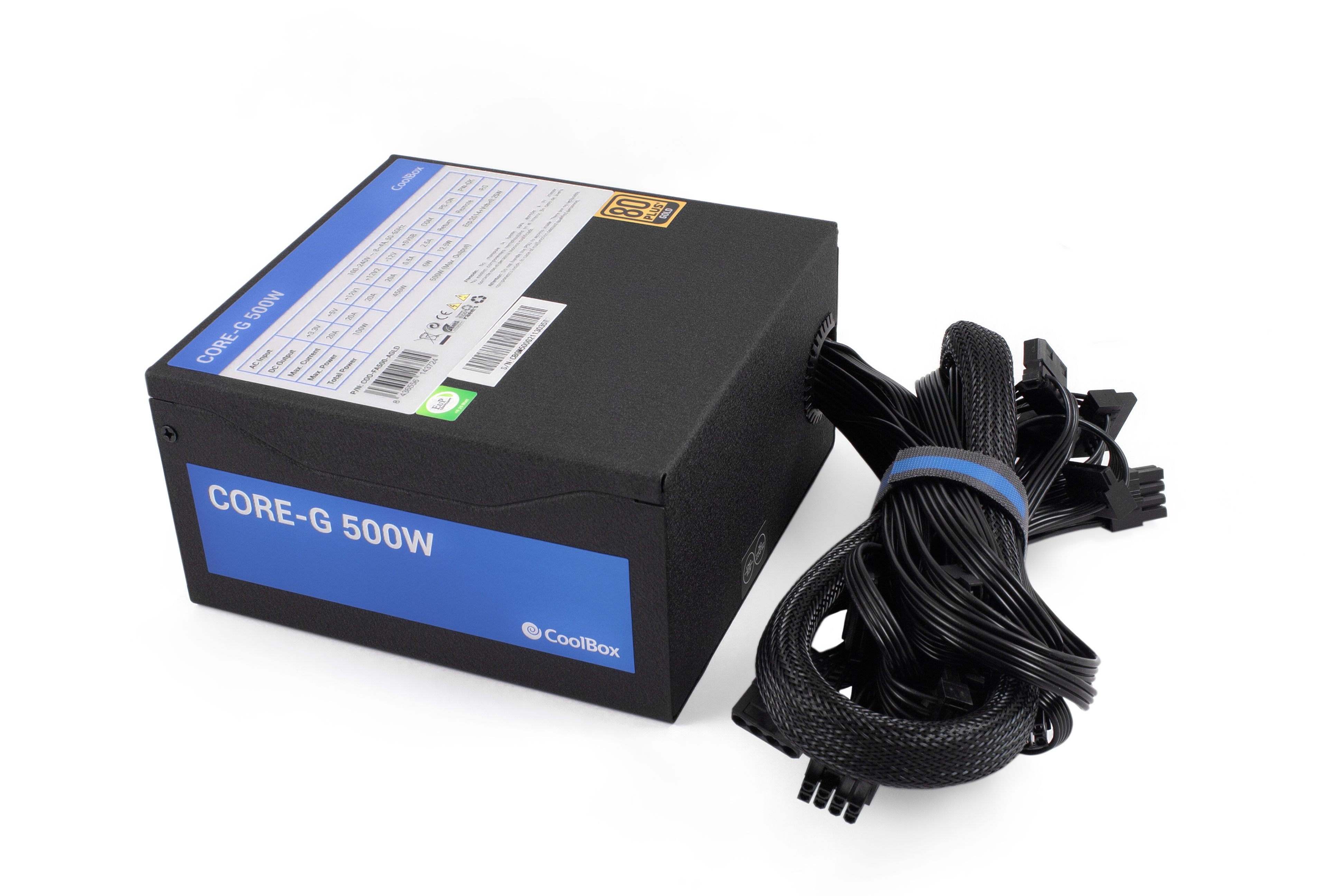 Fuente De Alimentacion Coolbox Atx Core-G 500w 80+ Gold