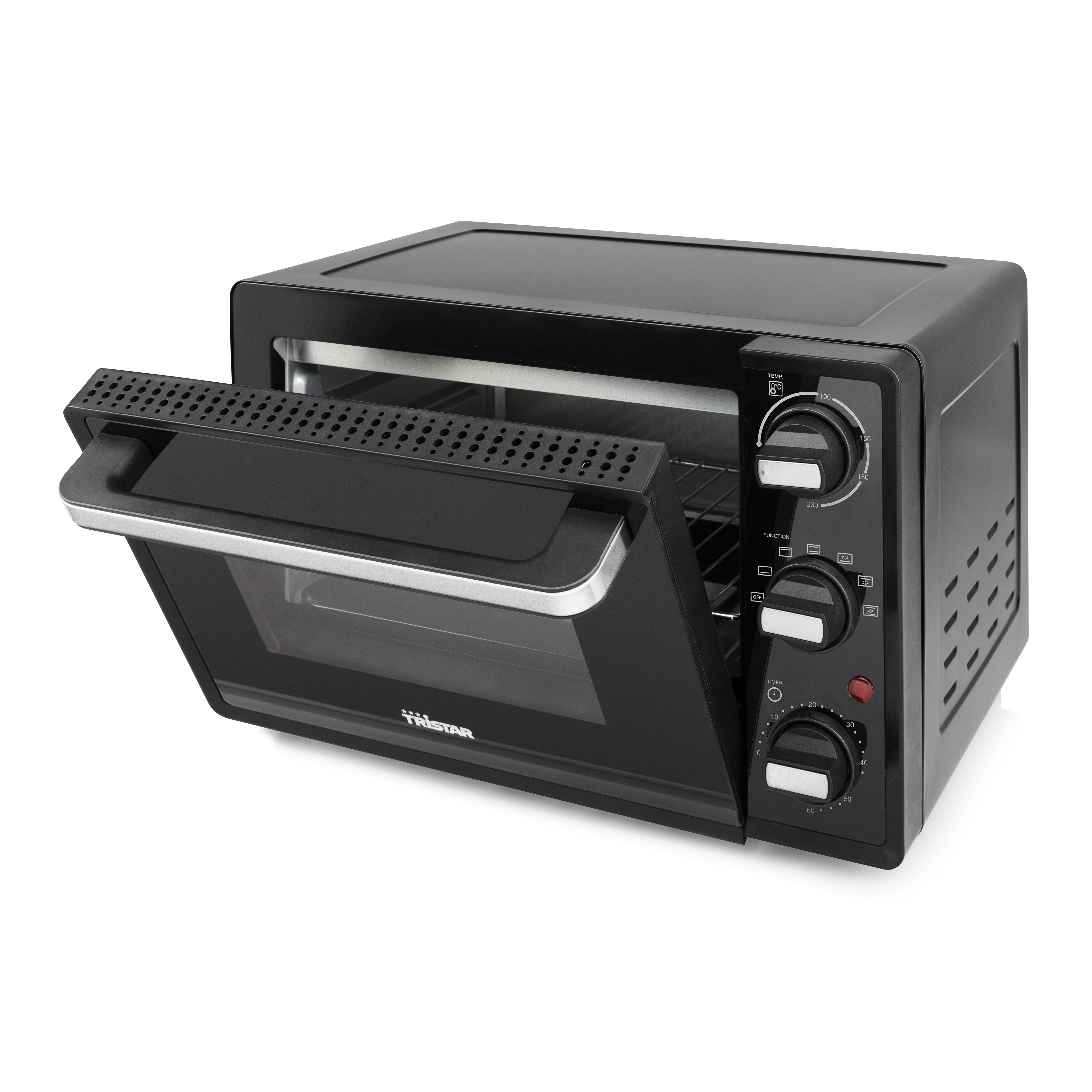 EAN 8713016091680 - Tristar OV-3622 horno tostador 19 L 800 W Negro imagen 3