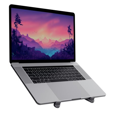 EAN 8713439256475 - Trust Macy Soporte para ordenador portátil y tableta Aluminio, Gris 43,9 cm (17.3") imagen 7
