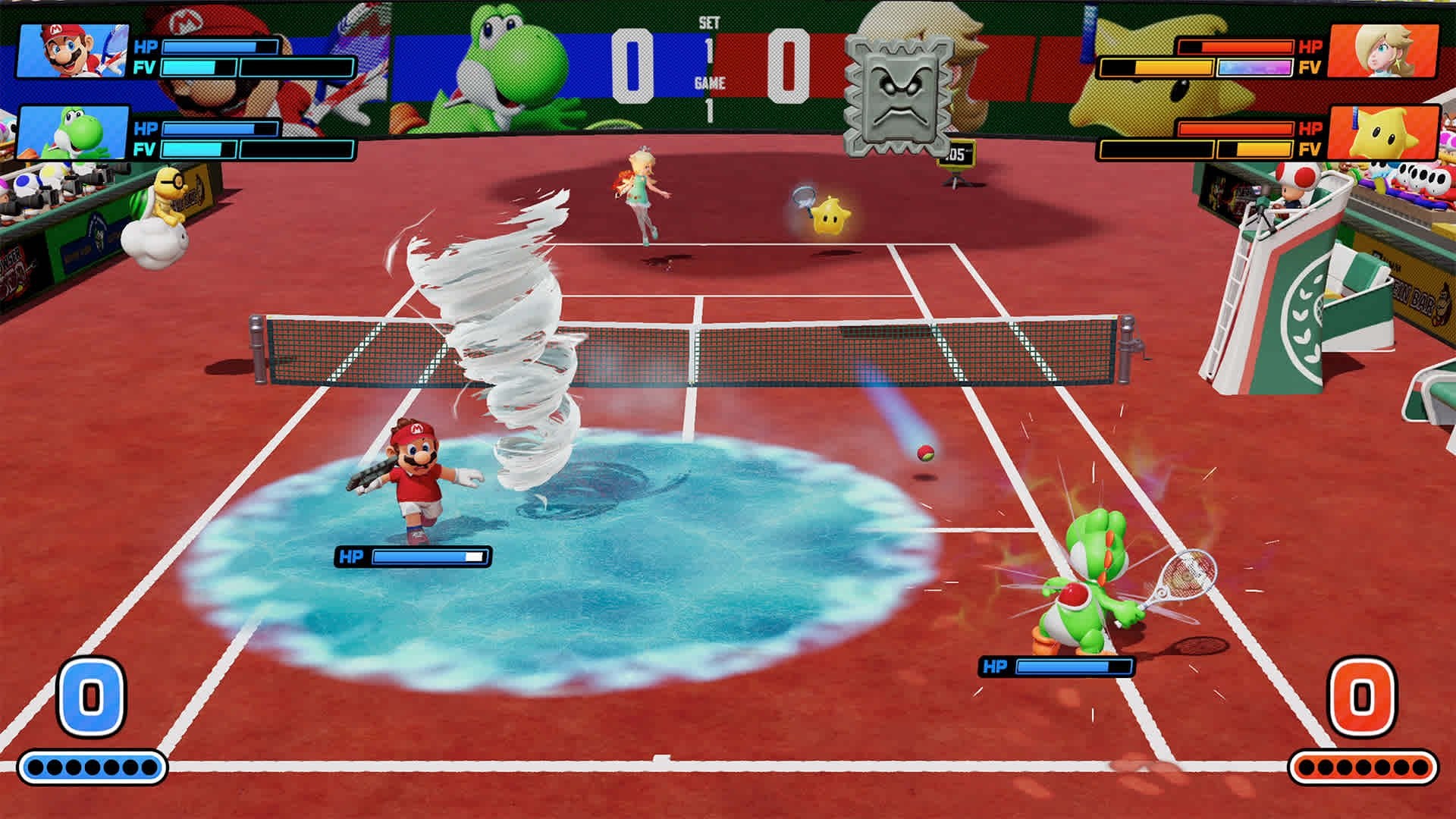 EAN 0045496313609 - Nintendo Mario Tennis Fever Estándar Chino simplificado, Chino tradicional, Alemán, Holandés, Inglés, Esp imagen 7