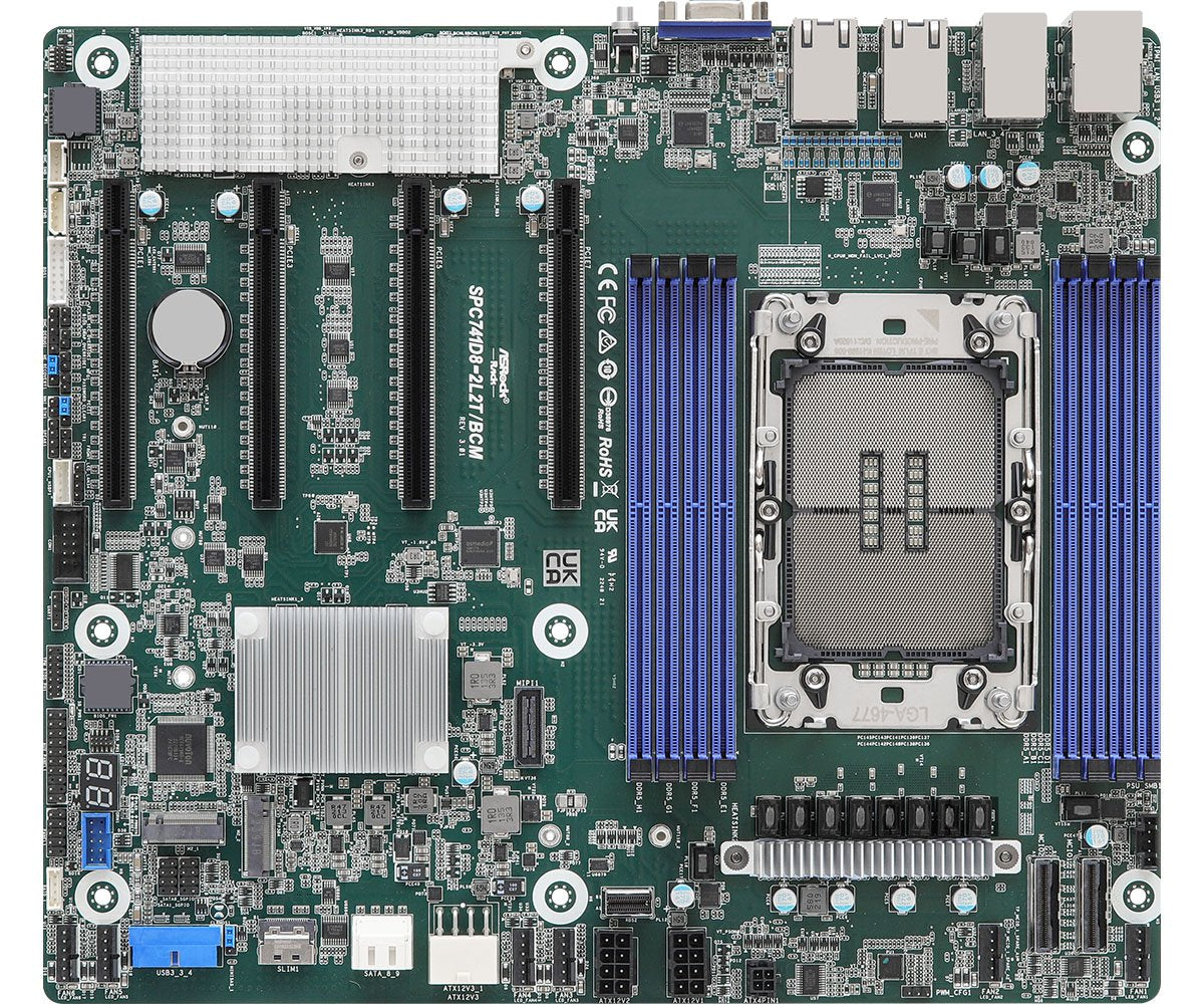 Asrock Placa Base Spc741d8-2l2t/Bcm Ceb Socket 4677 Single