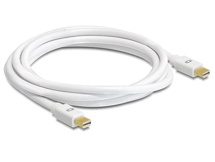 Kabel Mini Displayport St / St 0,5m Weiss Delock