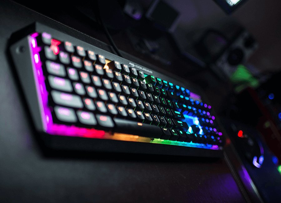 Cougar Gaming Teclado Attack X3 Rgb Mech. Cherry Mx Plata