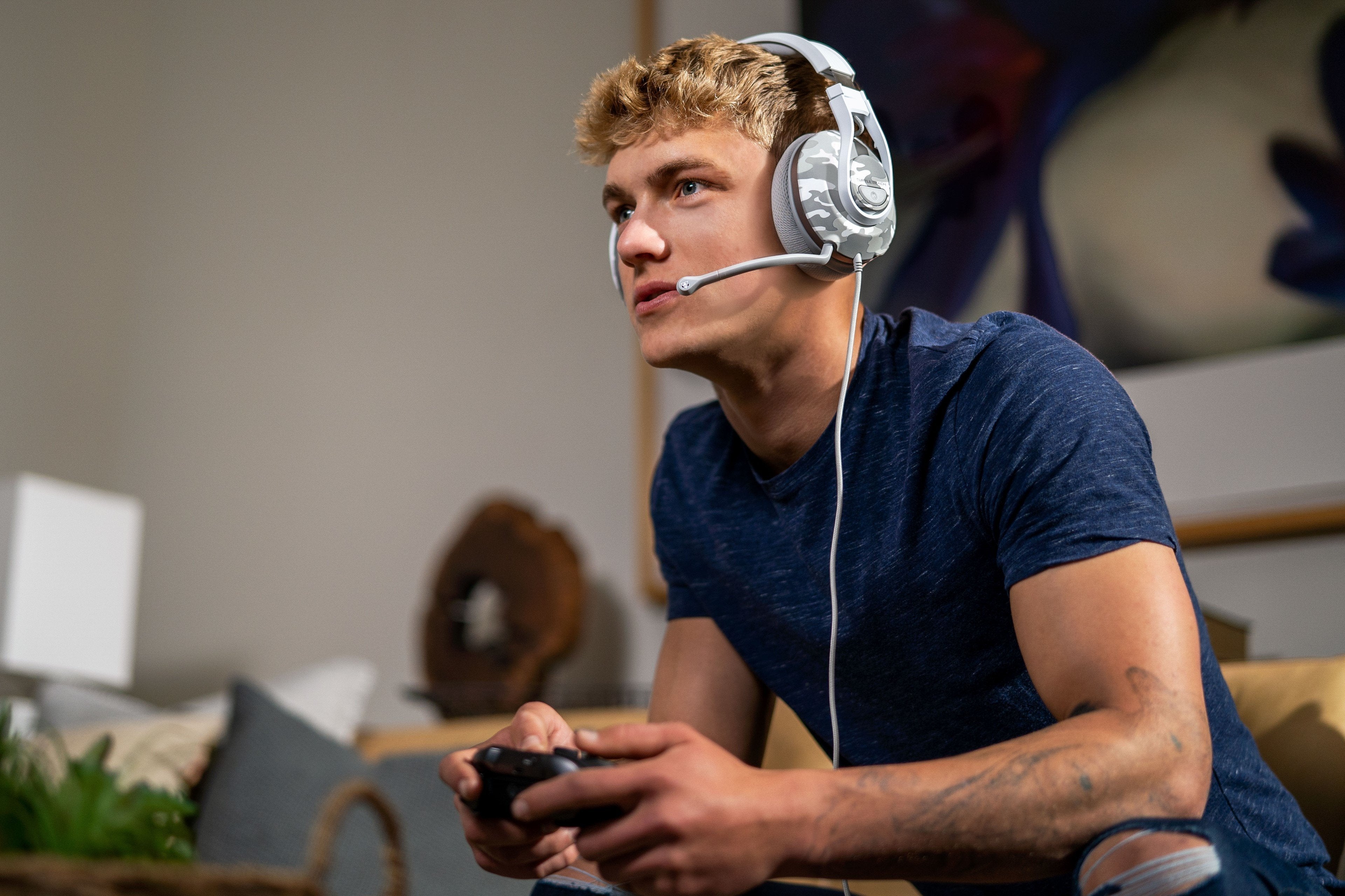Auriculares Para Juegos Turtle Beach Recon 500 Arctic Camor