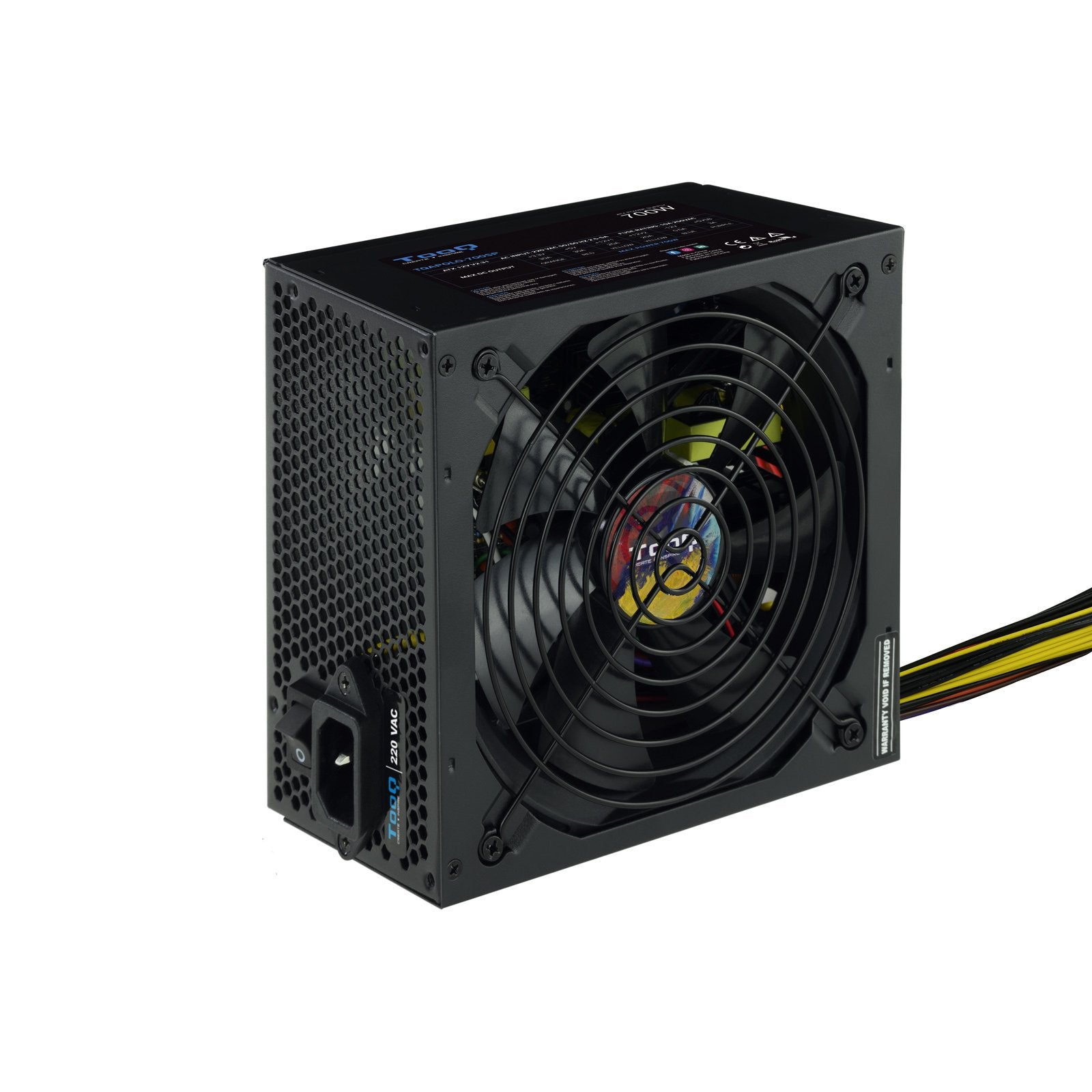 Tooq Fuente De Alimentación Atx 2.3 700w Con Pfc Activo