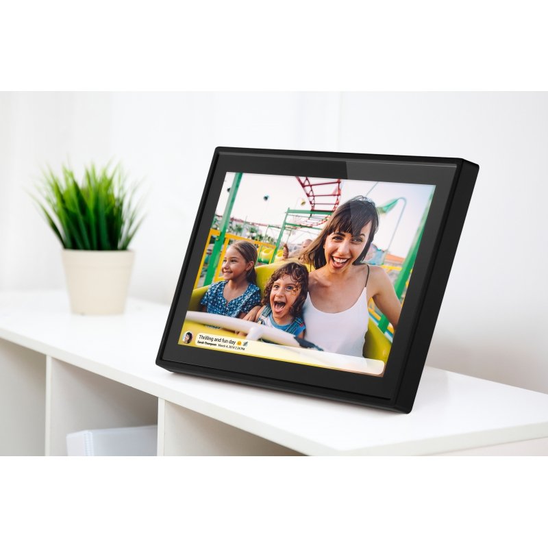 EAN 4000567212577 - Braun Photo Technik DigiFrame 1019 WiFi marco fotográfico digital Negro 25,6 cm (10.1") Pantalla táctil imagen 3