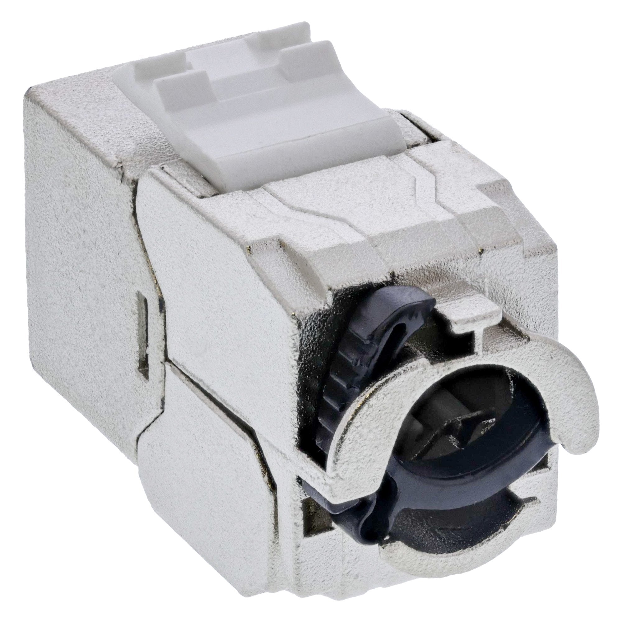 Inline® Keystone Rj45 Jack Slim, Snap-In, Cat.8.1, Integrated Cable Tie