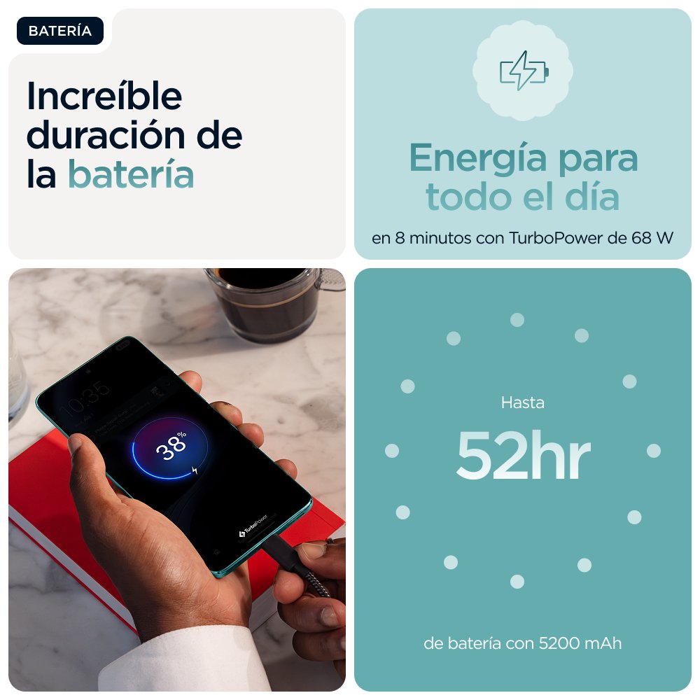 Motorola Xt2503-4 Moto Edge 60 Neo 5g 8gb Ram 256gb - Pantone Amazonite Eu