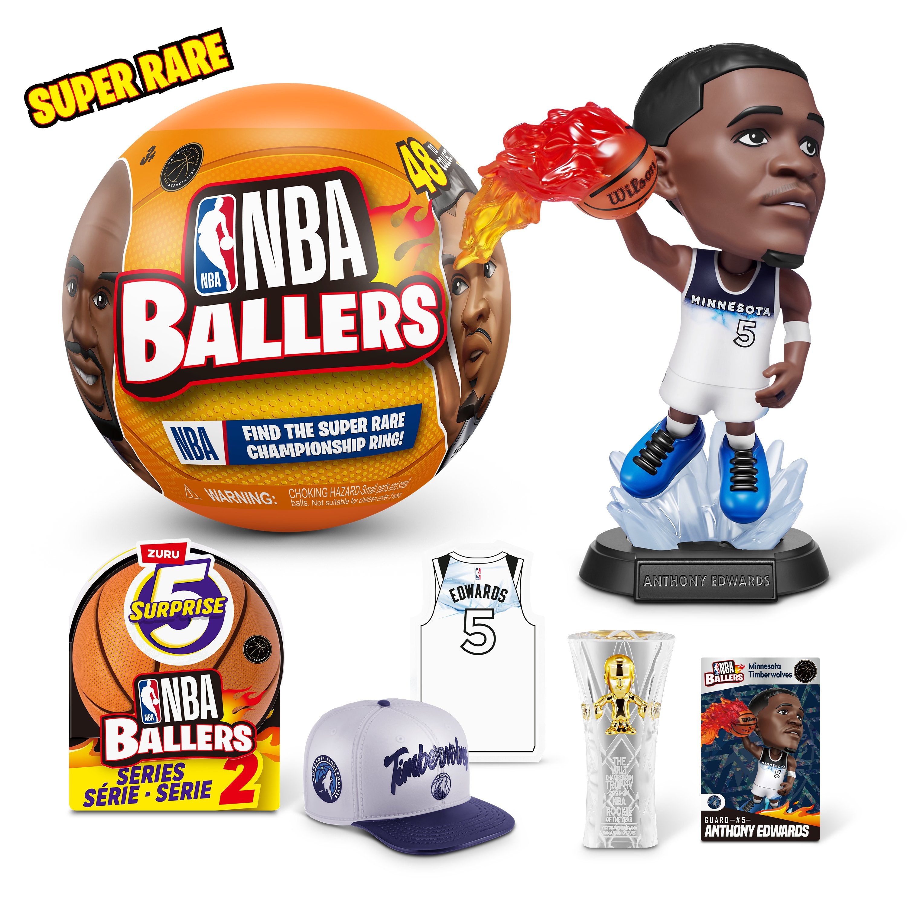 EAN 4894680041875 - 5 Surprise NBA Ballers Series 2 imagen 21