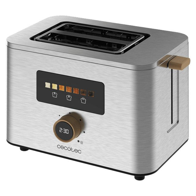 Tostadora Cecotec 04843 7 2 Rebanada(S) 950 W Acero Inoxidable