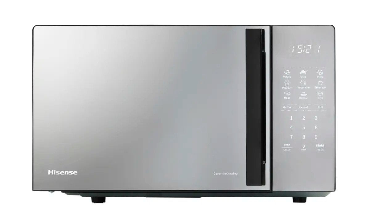 EAN 3838782679902 - Hisense 742039 microondas Plata Microondas con grill Encimera 20 L 700 W imagen 1