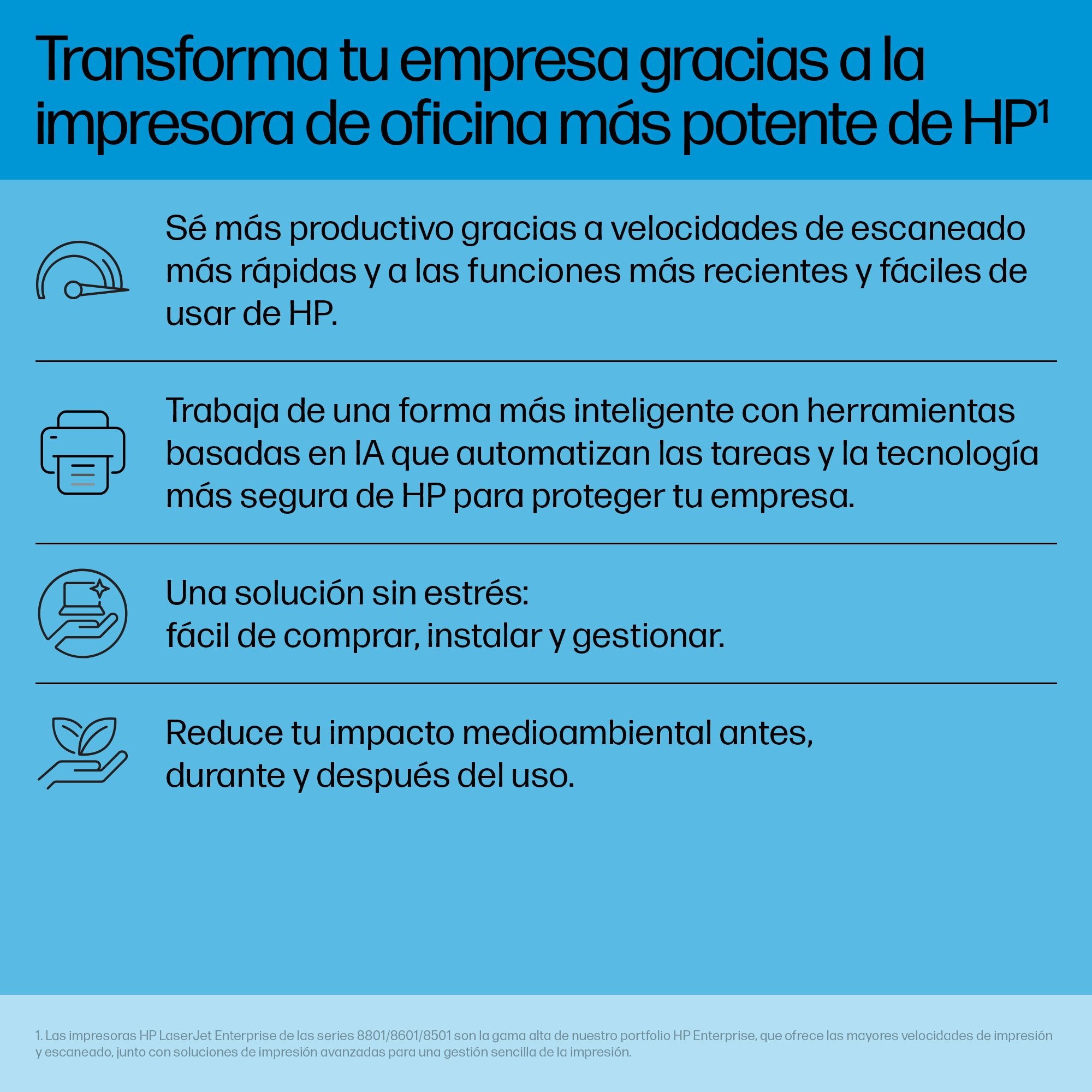 EAN 0198828506559 - HP LaserJet Enterprise LaserJet Ent 8501dn 1200 x 1200 DPI A3 imagen 8