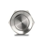 Drucktaster Zum Einbau 16 Mm 2 X Schraubklemme Taster Flach