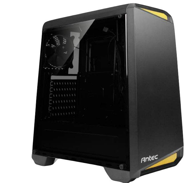 Geh Antec New Gaming   Nx100 Yellow      Midi Tower  Schwarz Retail
