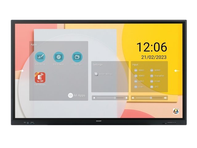 Sharp Pn-Lc862 Digital Signage Touch Display 218,44 Cm 86 Zoll