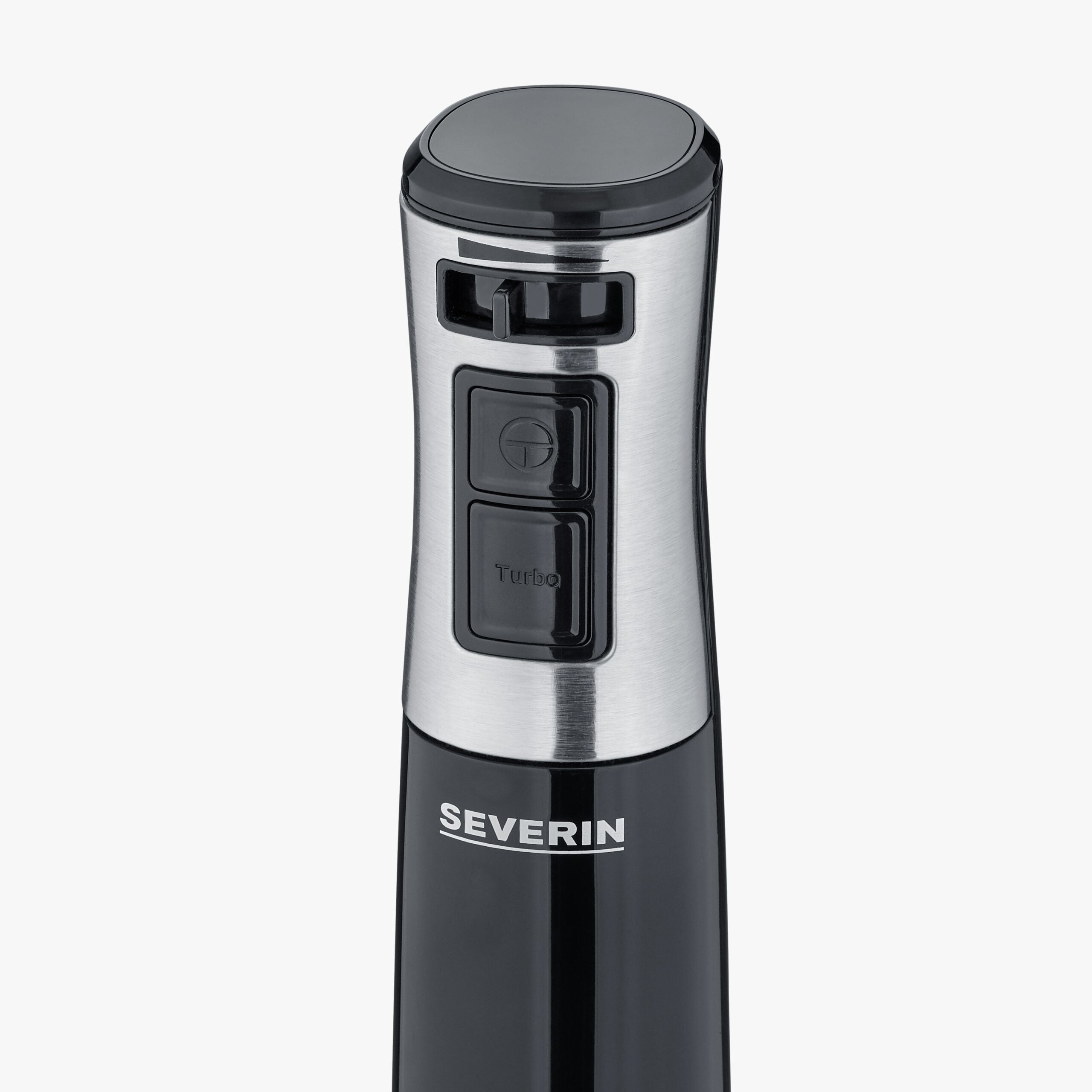 Batidora De Mano  Severin Sm 3772 Negra/Acero Inoxidable (Cepillado), Con Juego De Accesorios 4008146040689
