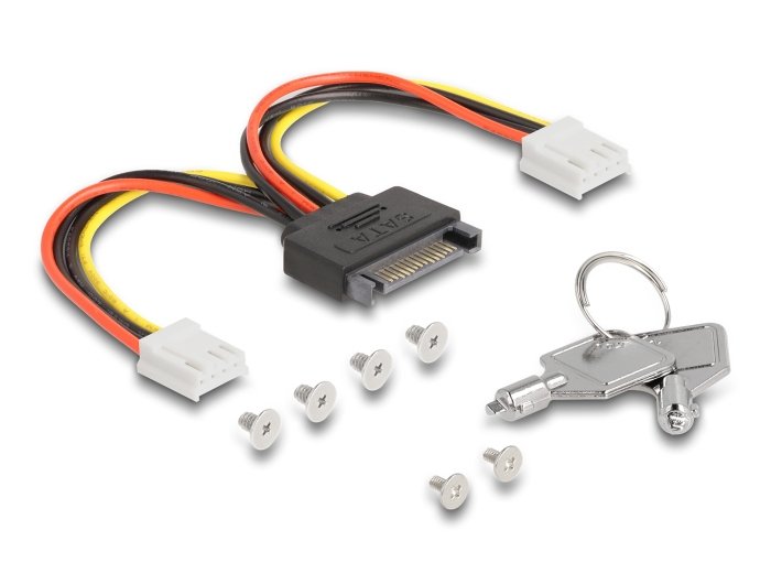 EAN 4043619470709 - DeLOCK 47070 panel bahía disco duro 8,89 cm (3.5") Bandeja para disco duro Negro imagen 6