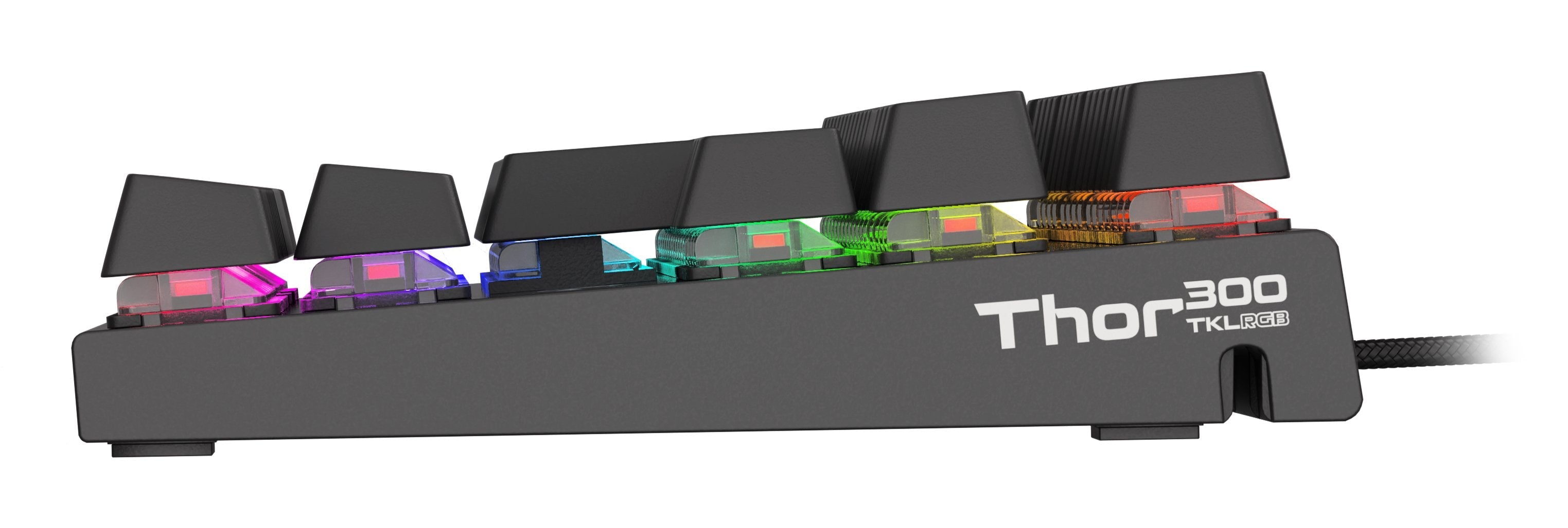 Gaming Keyboard Genesis Thor 300 Tkl Rgb Fr Mechanical Backlight Red Switch