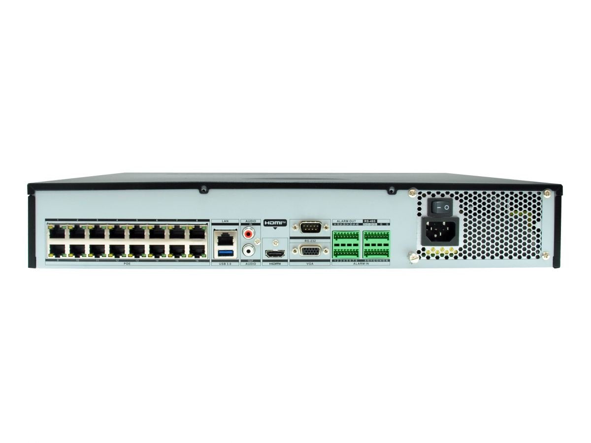Levelone Nvr-0411 32-Kanal Netzwerk Videorek. Poe H.265 10tb