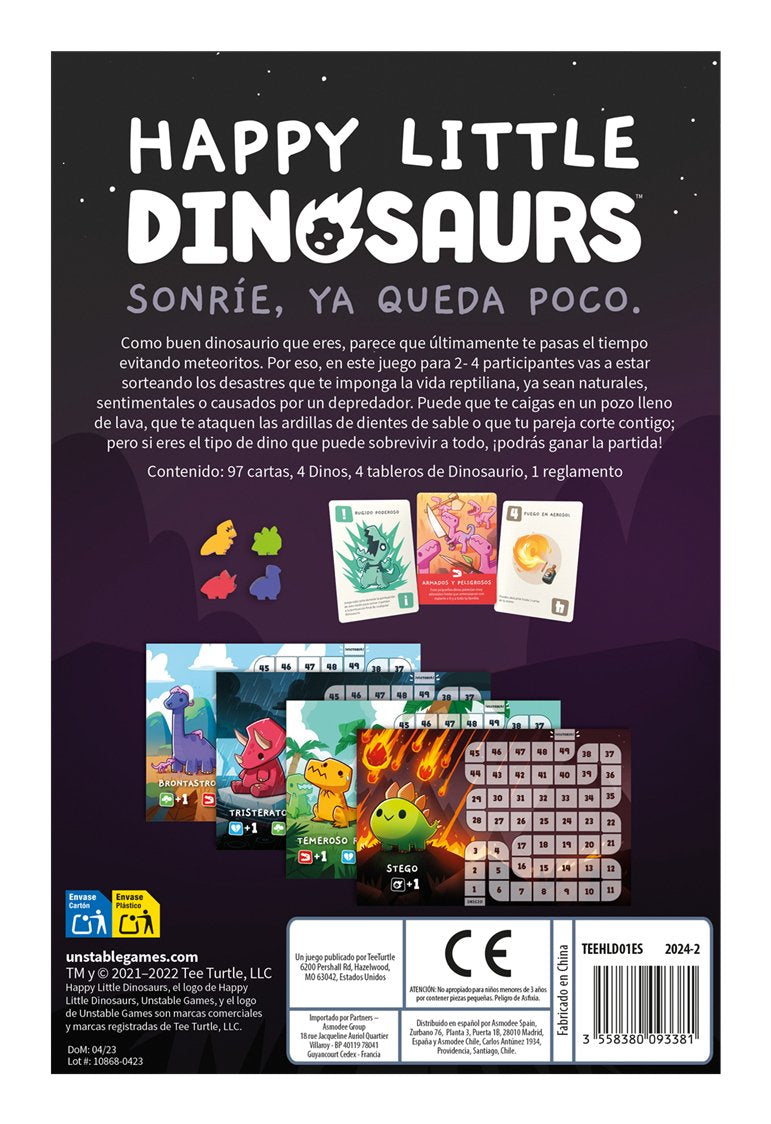 EAN 3558380093381 - Asmodee TEEHLD01ES juego de tablero Juego De Cartas imagen 3
