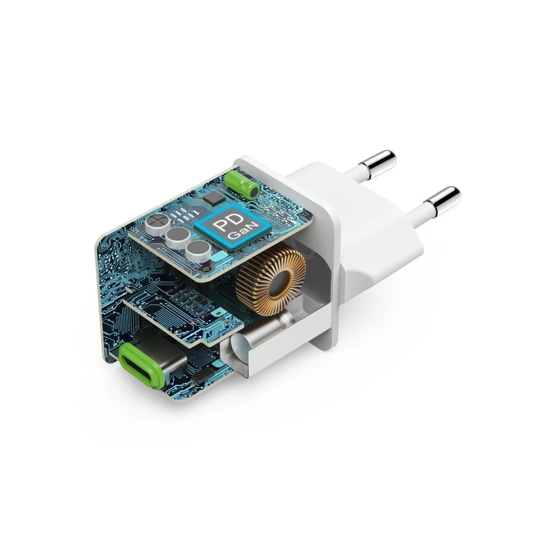 Hama Cargador Red Eléctrica Blanco Usb-C 45w Carga Rápida