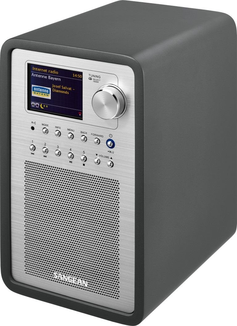 Radio Digital Sangean Wfr-70 Gris Oscuro Fm-Rds