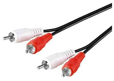 Stereo Rca Cable, 0.5 Meter Stereo Rca Cable 2 X Rca Male Audcc05