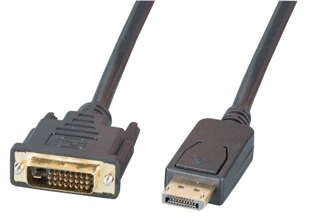 Efb Displayport Dvi 24+1 Cable, St-St, 5m, Schwarz