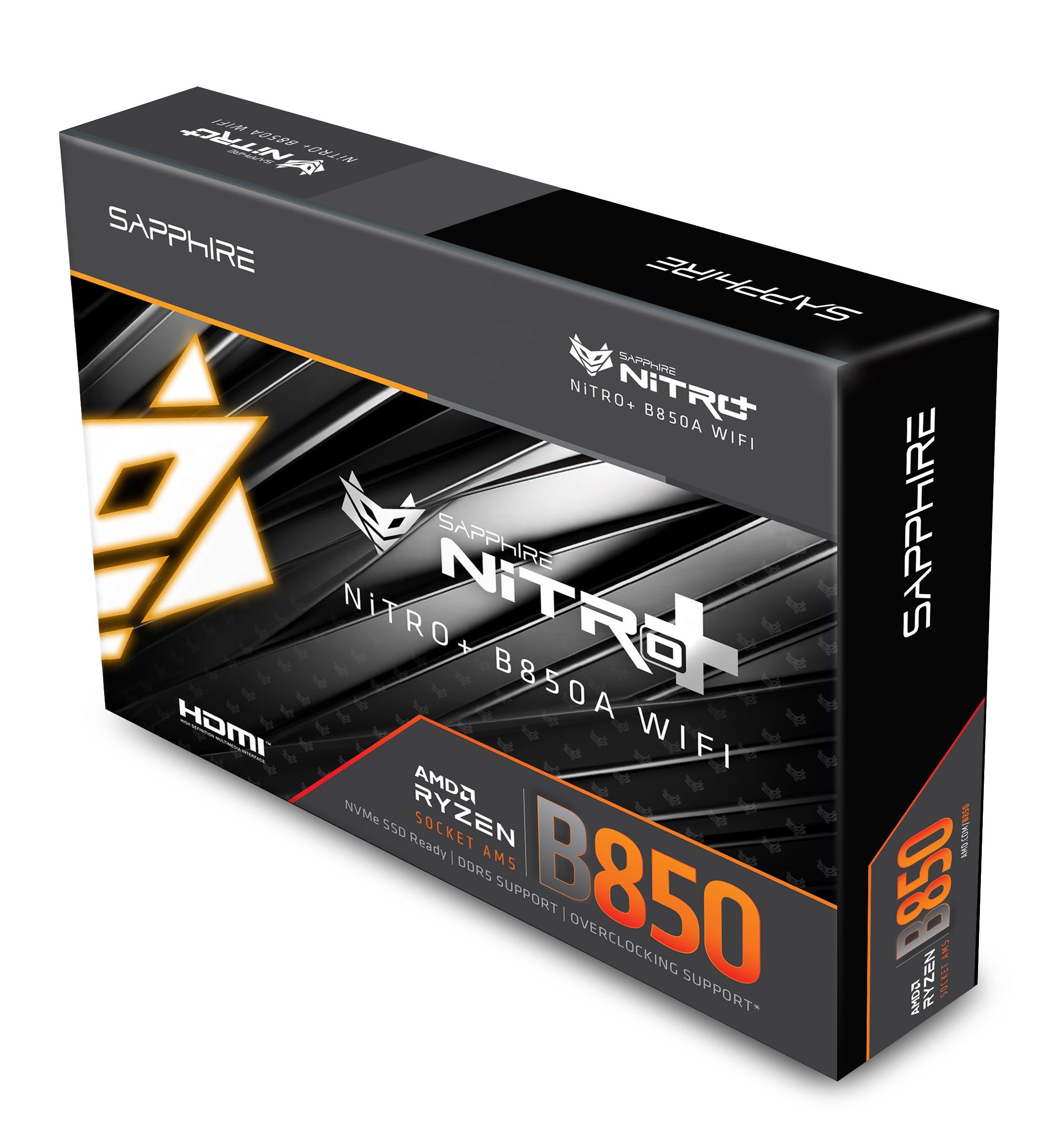 EAN 4895106296930 - Sapphire NITRO+ B850A WIFI 7 AMD B850 Zócalo AM5 micro ATX imagen 7