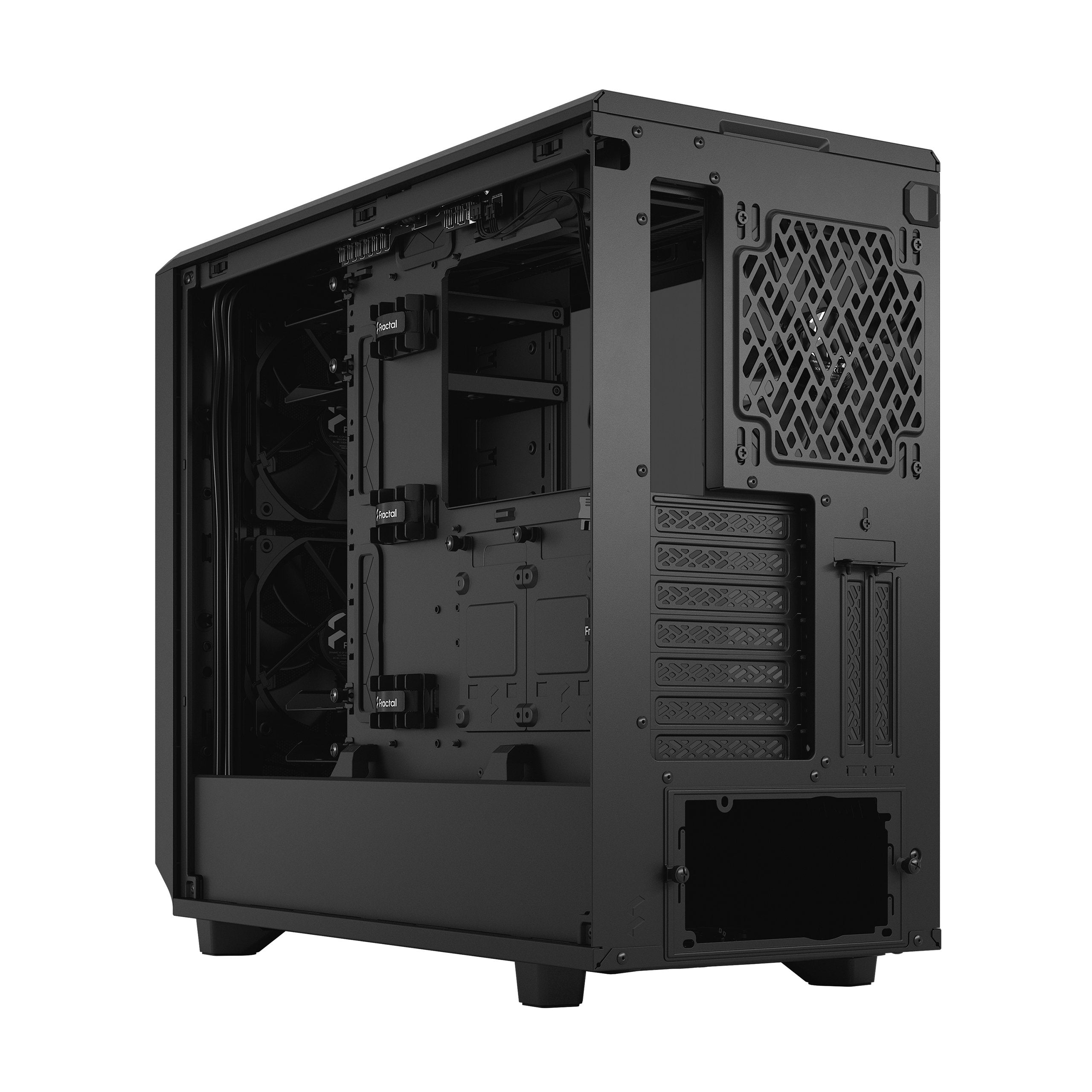 Caja Pc Fractal Design Meshify 2 Cristal Templado Negro Light Tint (Fd-C-Mes2a-03)