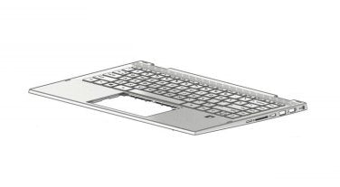 Top Cover Nsv W Kb Ahg Fr L96524-051, Keyboard, French,