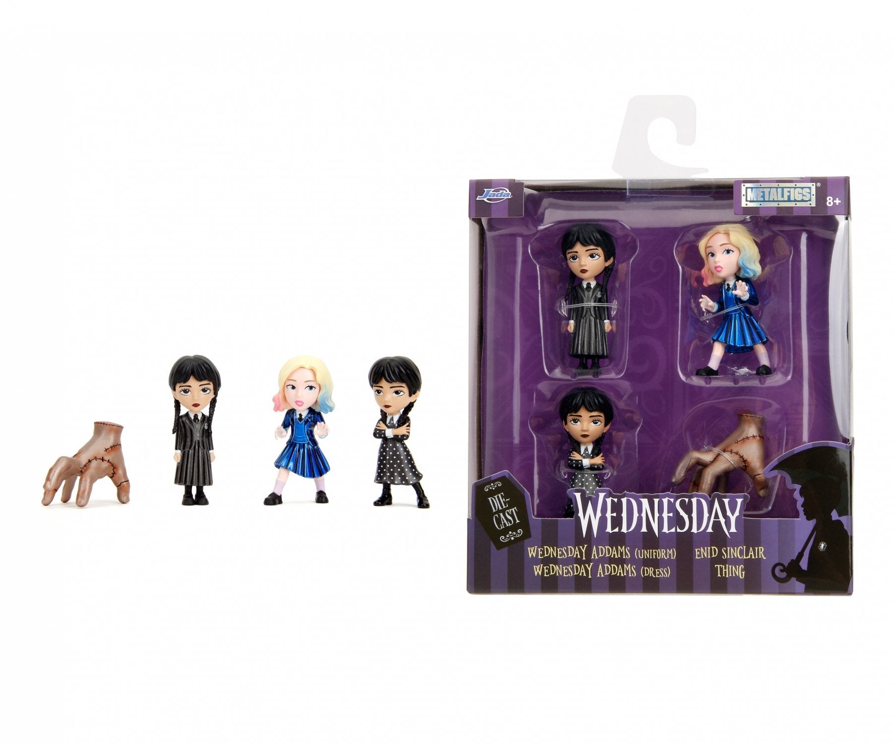Wednesday 4-Pack Figures 25'