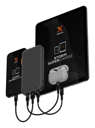 Power Bank Fuel Series Fs-5101 10000mah Negro Xtorm 10000mah/ Hasta 20w/ 2xusb-C, 1xusb-A/ Lcd