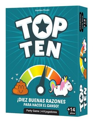 Juego De Mesa Top Ten Pegi 14
