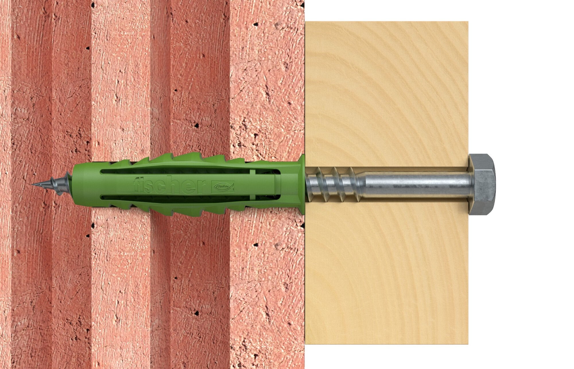 Fischer Anclaje De Expansión Sx Verde 12x60 K 524827 6 Piezas