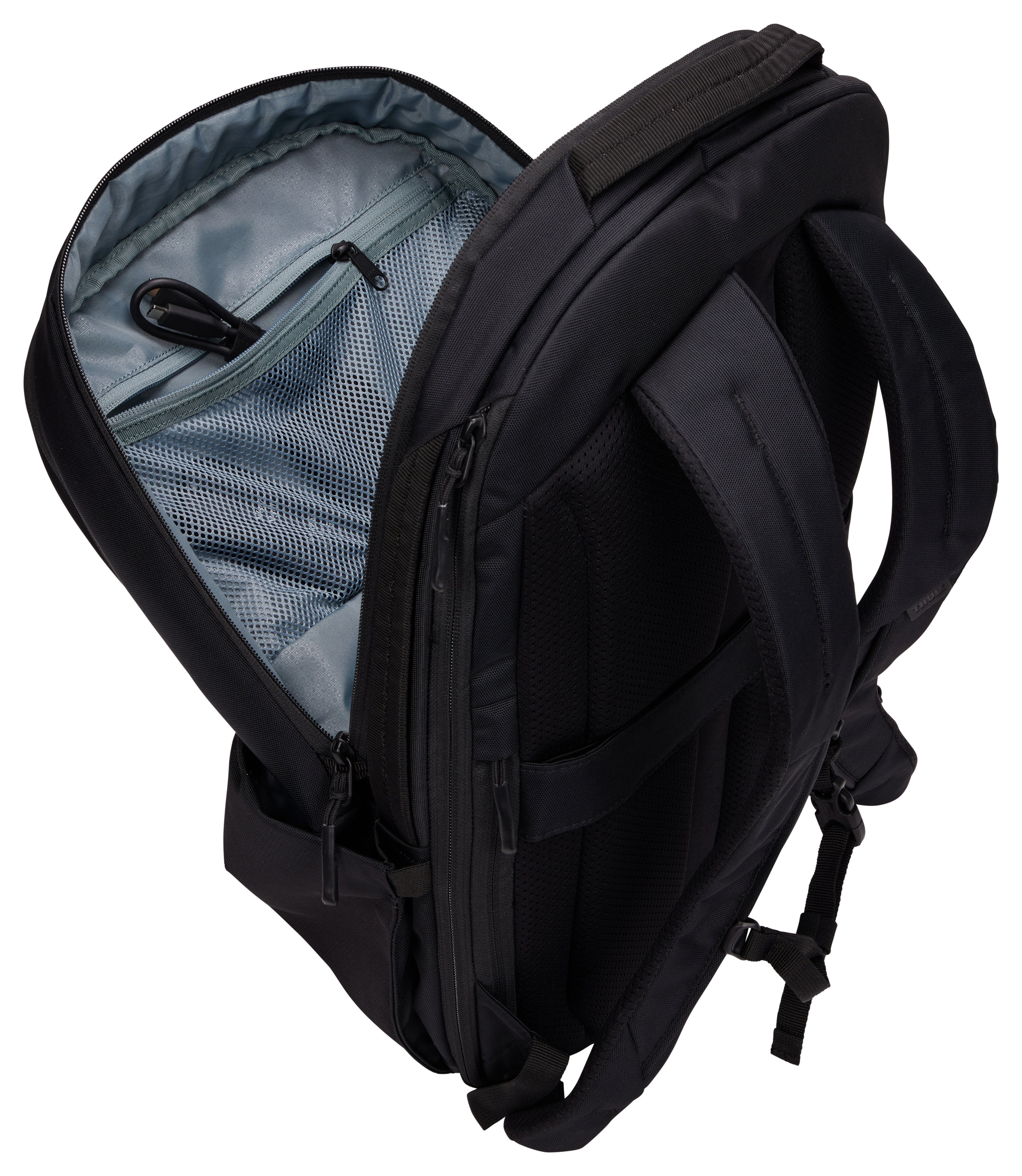 Mochila  Thule Subterra 2 Tslb417 10.9" Black  Informal Negro Poliéster