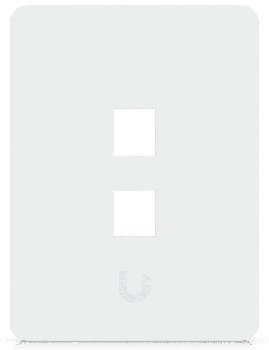 Universal Keystone Wall Plate  With Paintable Cover For A