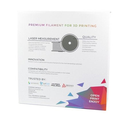 EAN 5903175658135 - Spectrum Filaments Smart ABS 1.75mm Negro 1 kg imagen 4
