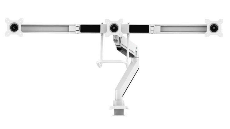 EAN 8717371447519 - Neomounts NM-D775DX3WHITE soporte para monitor 68,6 cm (27") Escritorio Blanco imagen 3
