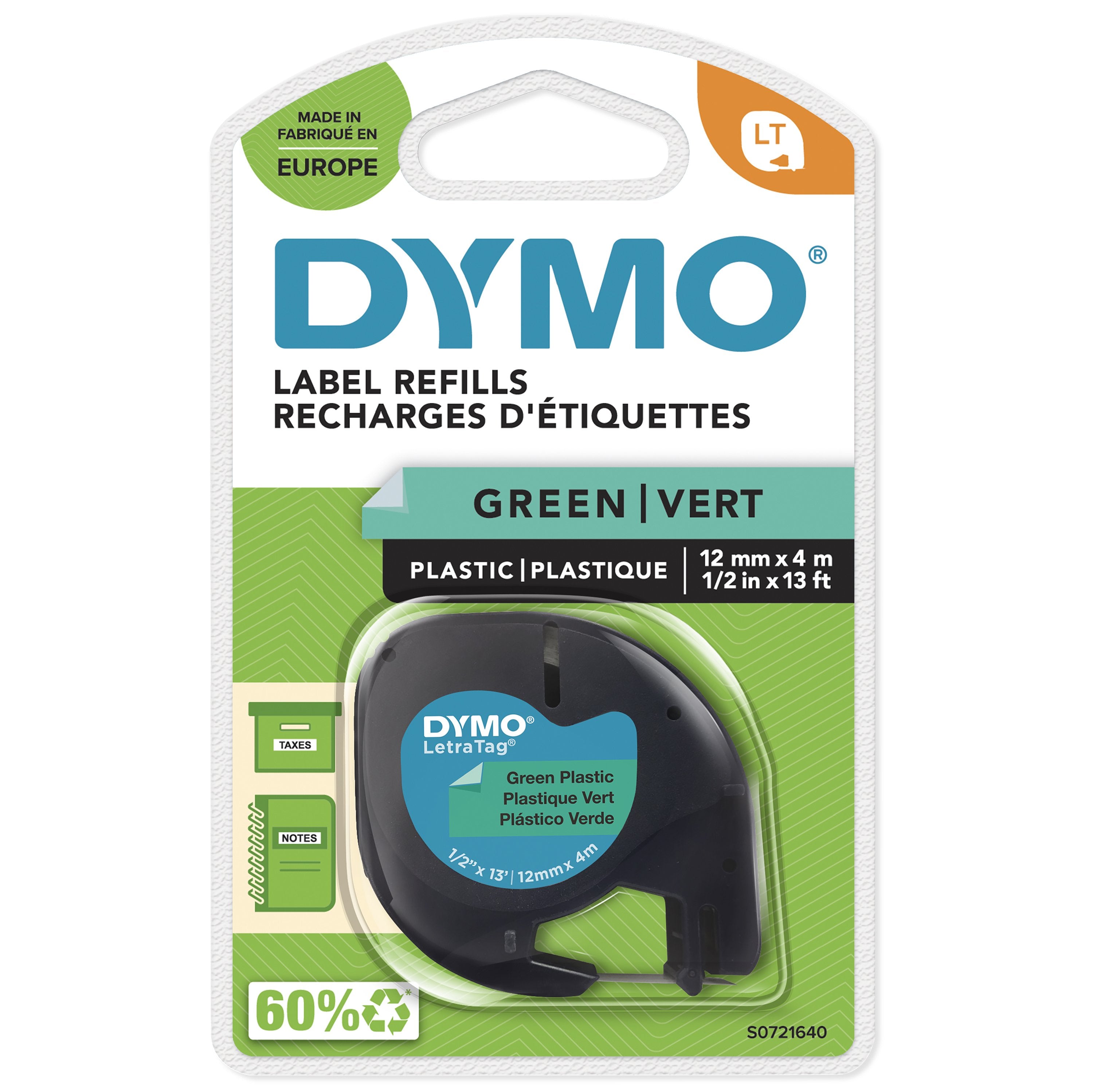 EAN 5411313912044 - DYMO S0721640 cinta para impresora de etiquetas imagen 2