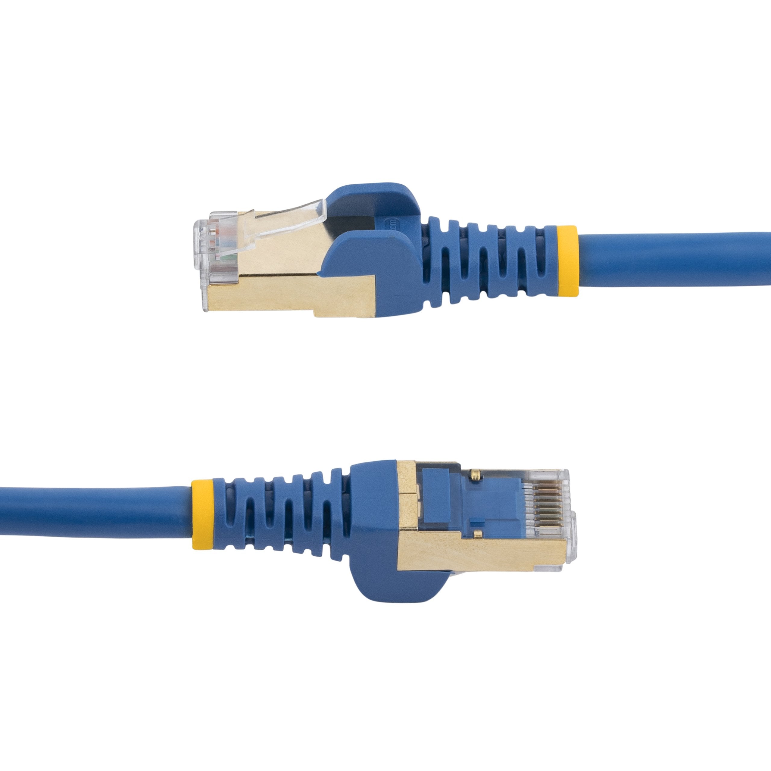Cable 2m Red Ethernet Rj45 Stp Cabl Cat6a Snagless Azul