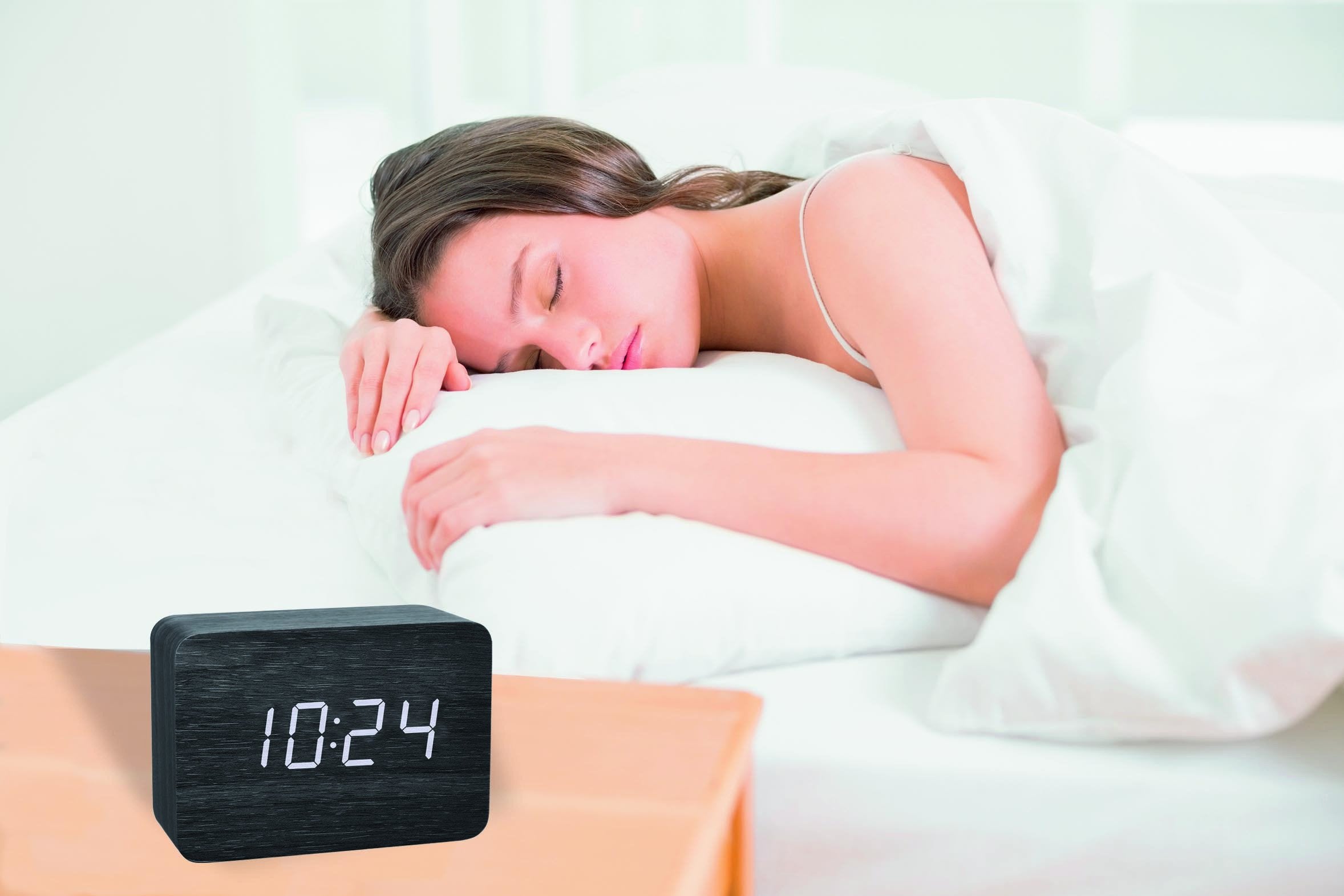 Tfa-Dostmann 60.2549.01 Despertador Reloj Despertador Digital Negro
