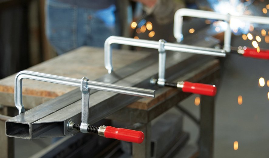 EAN 4008158024608 - BESSEY GS16 abrazadera Abrazadera en F 16 cm Aluminio, Rojo imagen 3