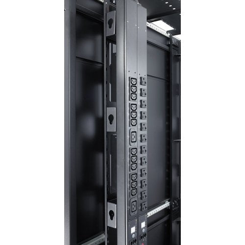 Apc Cable Containment Brackets With Pdu Mounting Abrazaderas De Montaje De Pdu Negro Para Netshelter Sx